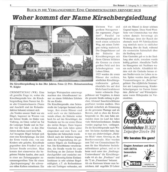 Der Roland Nr. 3 März/April 1997 Seite 8