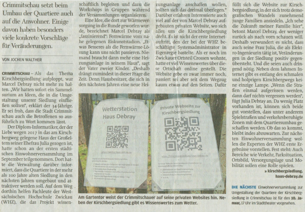 Freie Presse Werdau - Crimmitschau vom 29. Dezember 2022, Seite 9, Titeltext